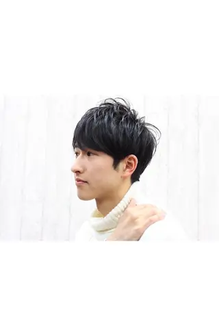 カラー メンズ 矢野 剛志のヘアスタイル