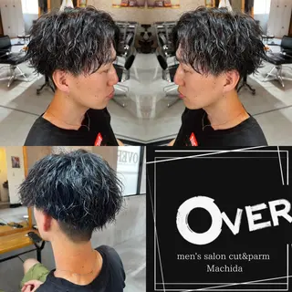 パーマ メンズ 髪質改善美容室bokuno町田店所属・メンズ＆髪質改善縮毛 矯正【平山🔥拓哉】のヘアスタイル