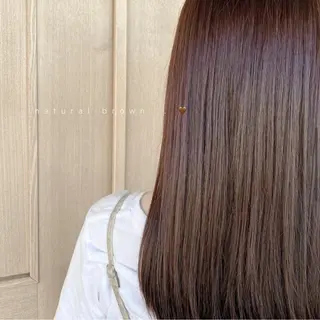 セミロング カラー ece.所属・篠原 詩菜のヘアスタイル