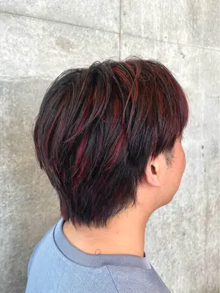 カラー メンズ メンズスタイル / 宮澤蓮のヘアスタイル