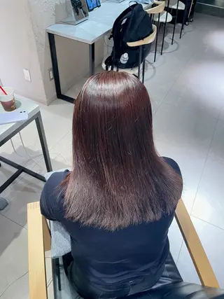 ミディアム ren ボブロブ/ミディアムのヘアスタイル