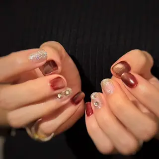 ネイル Go Today shaire salon 吉祥寺Glint店所属・【🌿シンプル/上品 】MizuKi🫧のネイルデザイン