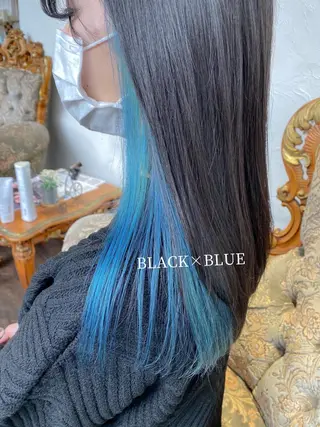 セミロング カラー Joule銀座 石山あやのヘアスタイル