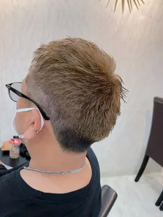 ショート カラー メンズ Artir所属・☆毎月先着15名まで ☆シバタユートのヘアスタイル