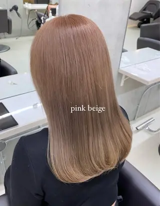 セミロング 透明感 color♡ Ibukiのヘアスタイル