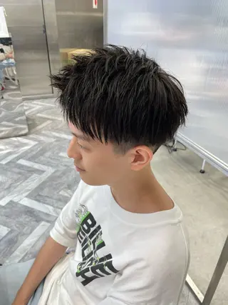 ショート メンズ 【圧倒的センス】 まる/メンズカラーのヘアスタイル