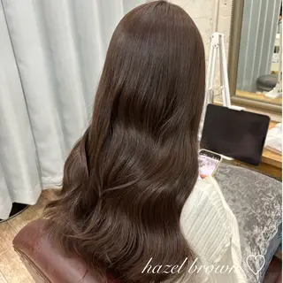ロング 髪質改善♡ 保坂汐音のヘアスタイル