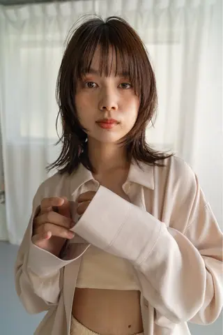 カラー 🌈透明感カラー🌈 当日予約⭕️のヘアスタイル