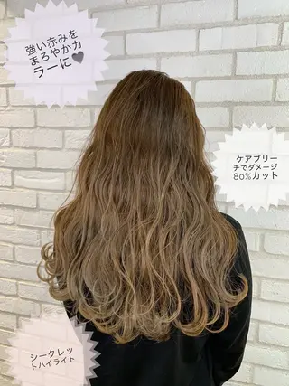 ロング カラー she2.shinjuku所属・顧客様専用予約 新規予約不可のヘアスタイル
