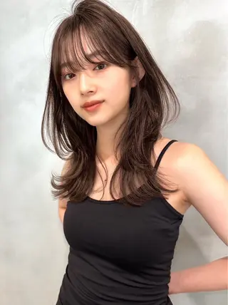 ミディアム 🩵縮毛矯正・ボブ 岩原朋也🩵のヘアスタイル