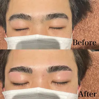 メンズ アイブロウ ガレリアエレガンテ /栄🎀ななか🎀のマツエク・マツパデザイン