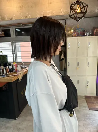 ショート C’LD hair produce /シールドヘア所属・モテ髪/ボブ/ショー ト/アダチフウトのヘアスタイル