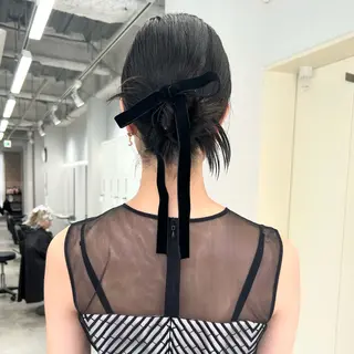ヘアアレンジ ハイトーン ayane💖のヘアスタイル