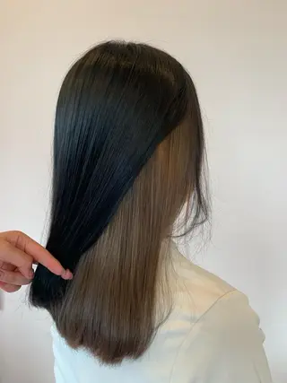 セミロング 🫧髪質改善 ×艶髪 あや🧸🧡のヘアスタイル