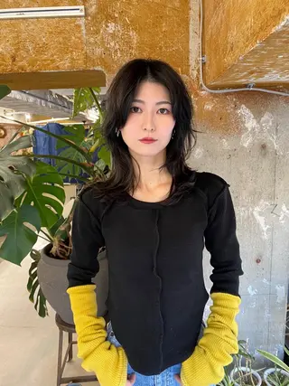 ミディアム GATTACA所属・KEI gattacaのヘアスタイル