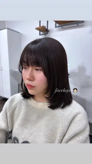 ショート かどたはるな レイヤー/パーマのヘアスタイル