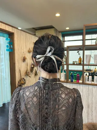 セミロング 早坂 さくらのヘアスタイル