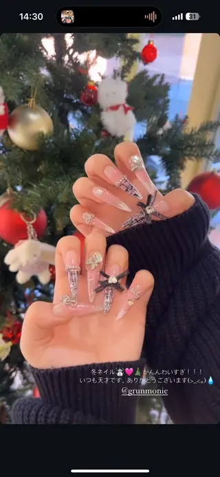 ネイル Nail Salon L'arc所属・💊大阪/心斎橋 moni🧠のネイルデザイン