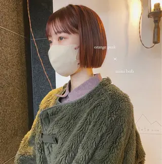 ショート tete nico所属・似合わせ/ヘアカラー nanami🌸のヘアスタイル