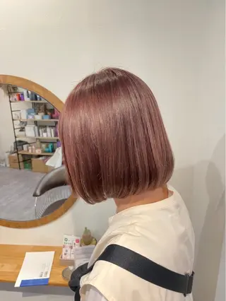 ショート カラー nabi所属・梅田 薫のヘアスタイル