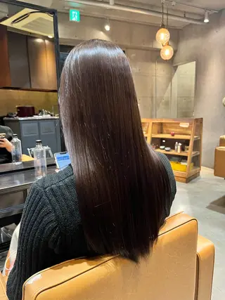 ロング レイヤー/ベージュ mikuのヘアスタイル