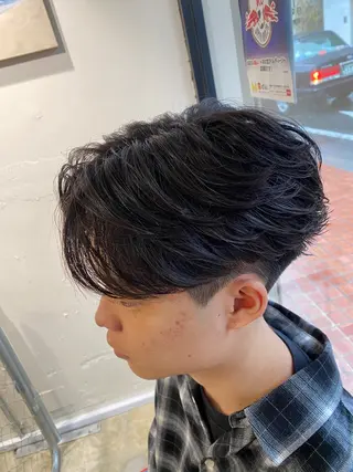 パーマ メンズ 🌴パーマオタク🌴 長谷川 諒佑🌈のヘアスタイル