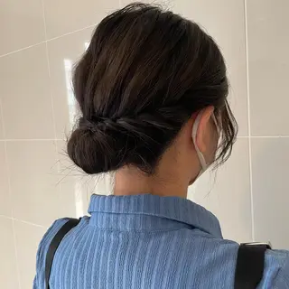 ショート ヘアアレンジ T Ayaのヘアスタイル