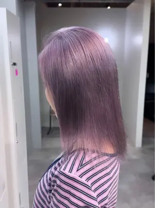 ミディアム カラー ミルクティーベージュ 💫HARUTOのヘアスタイル