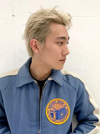 ショート カラー スパイラルパーマ 🌐hina⭐️のヘアスタイル