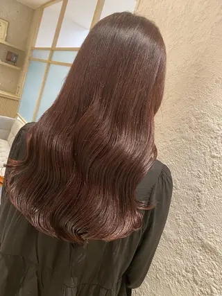 ロング カラー 角田 全史のヘアスタイル