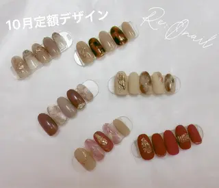 ネイル Re:Ø nail 🩵TSUJIのネイルデザイン