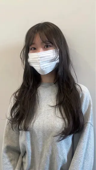 カラー the hinc所属・miyu /大阪 /レイヤーカットのヘアスタイル