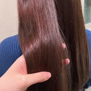 ロング カラー 筒井 璃音のヘアスタイル