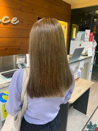 ロング カラー パーマ ヘアアレンジ ネイル マツエク・マツパ HAIRSALONLOOP所属・川上 麻梨阿のヘアスタイル