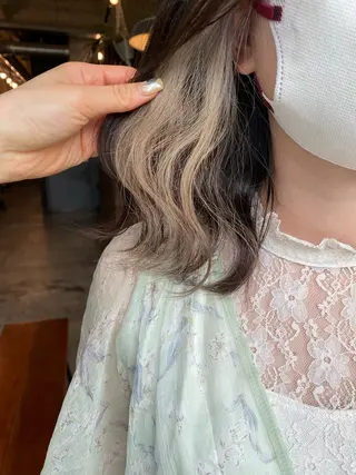 ショート カラー the BRIDGE 加藤みのりのヘアスタイル