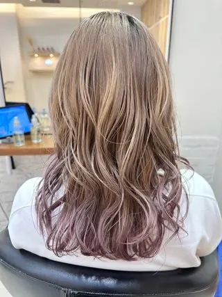 ロング 韓国ヘア 久後清斗/クゴサヤトのヘアスタイル