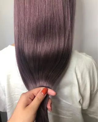 ロング カラー hina☺︎ 髪質改善/ストレートのヘアスタイル