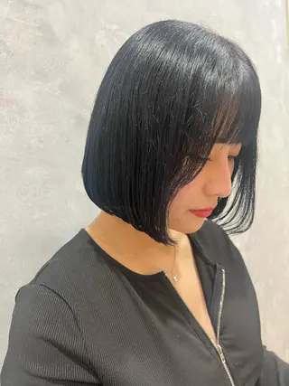 ミディアム カラー StellA所属・MIZUKI/町田/ ハイトーンカラーのヘアスタイル