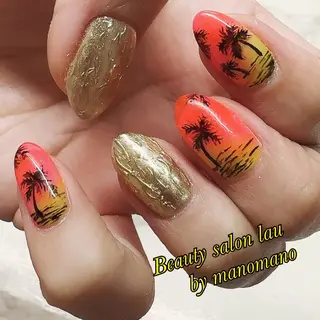 ネイル ラウバイマノマノ なかざとのネイルデザイン