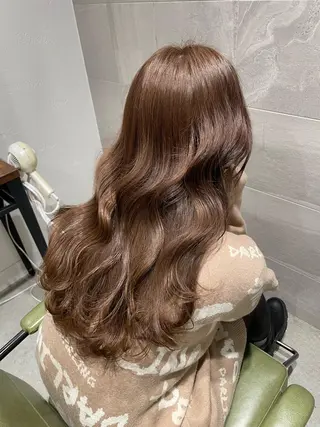 ロング 似合わせ/レイヤー /顔まわり/池田歩樹のヘアスタイル