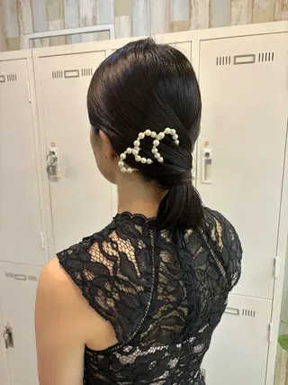 ヘアアレンジ 広島/わかな/ヘア セット/オリーブのヘアスタイル