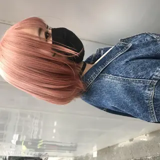 カラー ブリーチ難民の救世主 サロンINK.渋谷のヘアスタイル