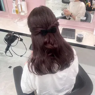 カラー 暖色ヘア🎀🍒 Manami🤍のヘアスタイル