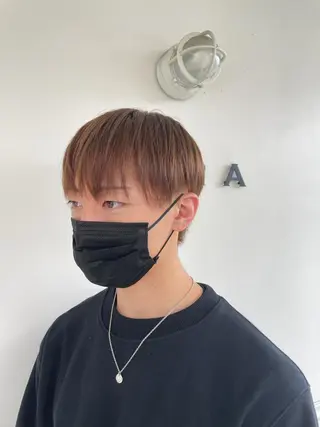 カラー メンズ 野田 カレンのヘアスタイル