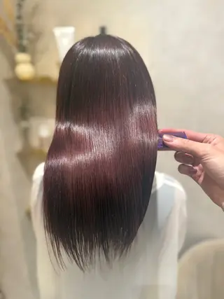ロング カラー ✨艶髪職人艶カラー✨ 中本輝人のヘアスタイル