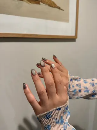 ネイル handsome所属・miura ichikaのネイルデザイン