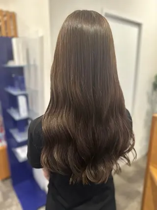 ロング スズキ ミヤコのヘアスタイル