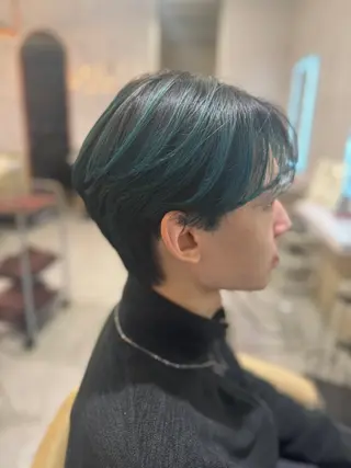 カラー メンズ amble luxe 伊畑優希のヘアスタイル