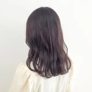 ミディアム カラー お洒落パーマ/ 艶カラー/michiのヘアスタイル