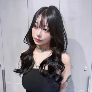 ロング カラー 髪質改善/縮毛矯正/ 韓国ヘア/矢野のヘアスタイル